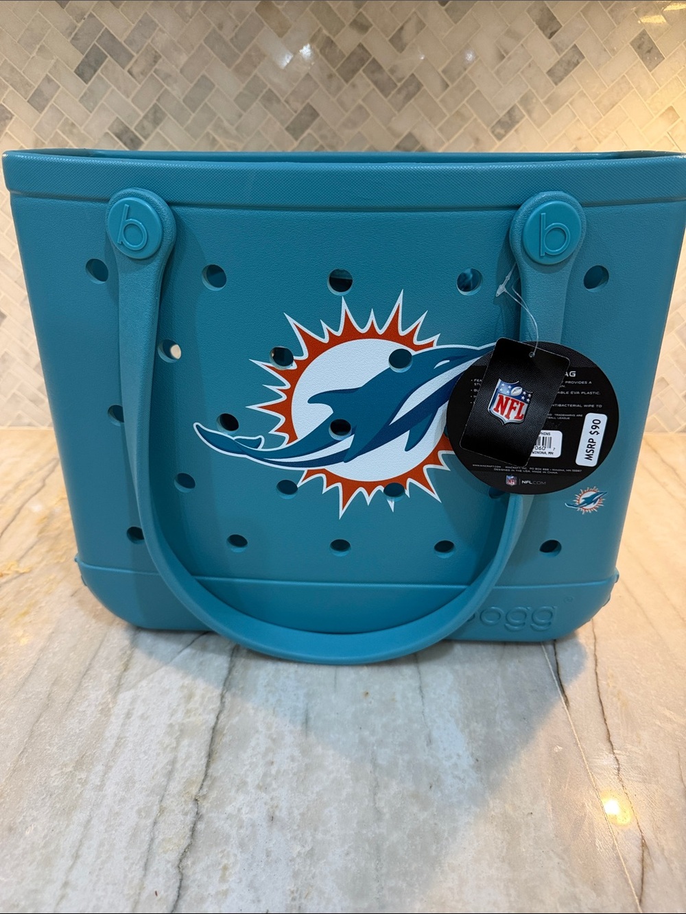 BOGG BAG Baby Miami Dolphins NWT
